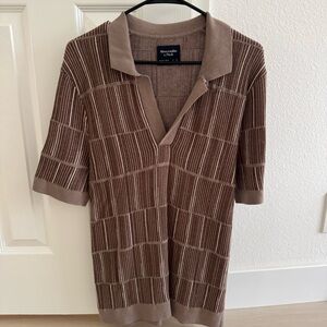 Abercrombie & Fitch Johnny Collar Sweater Polo